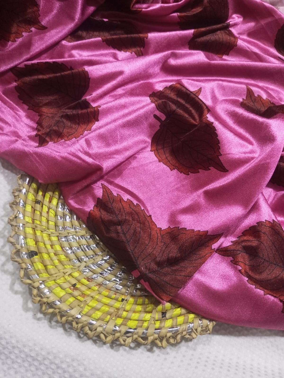 Printed korean velvet allover 2 piece kpv4