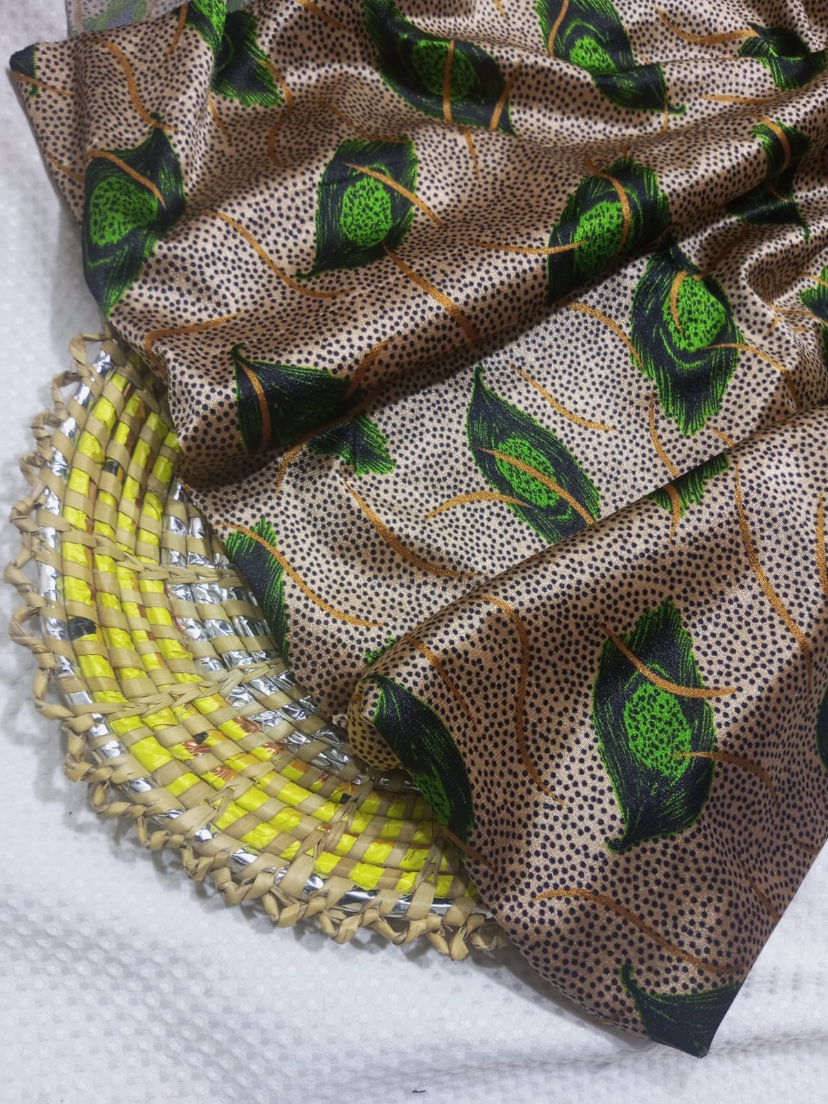 Printed korean velvet allover 2 piece kpv2
