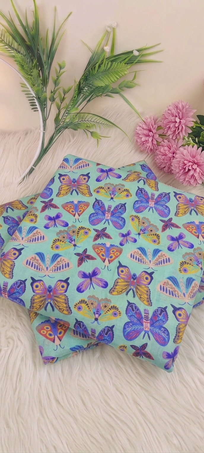 2 piece printed lawn suit L2613