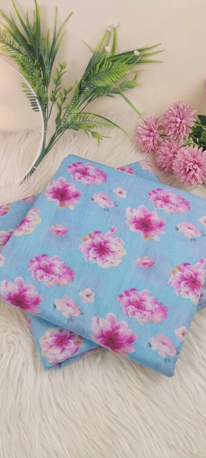2 piece printed lawn suit L2614