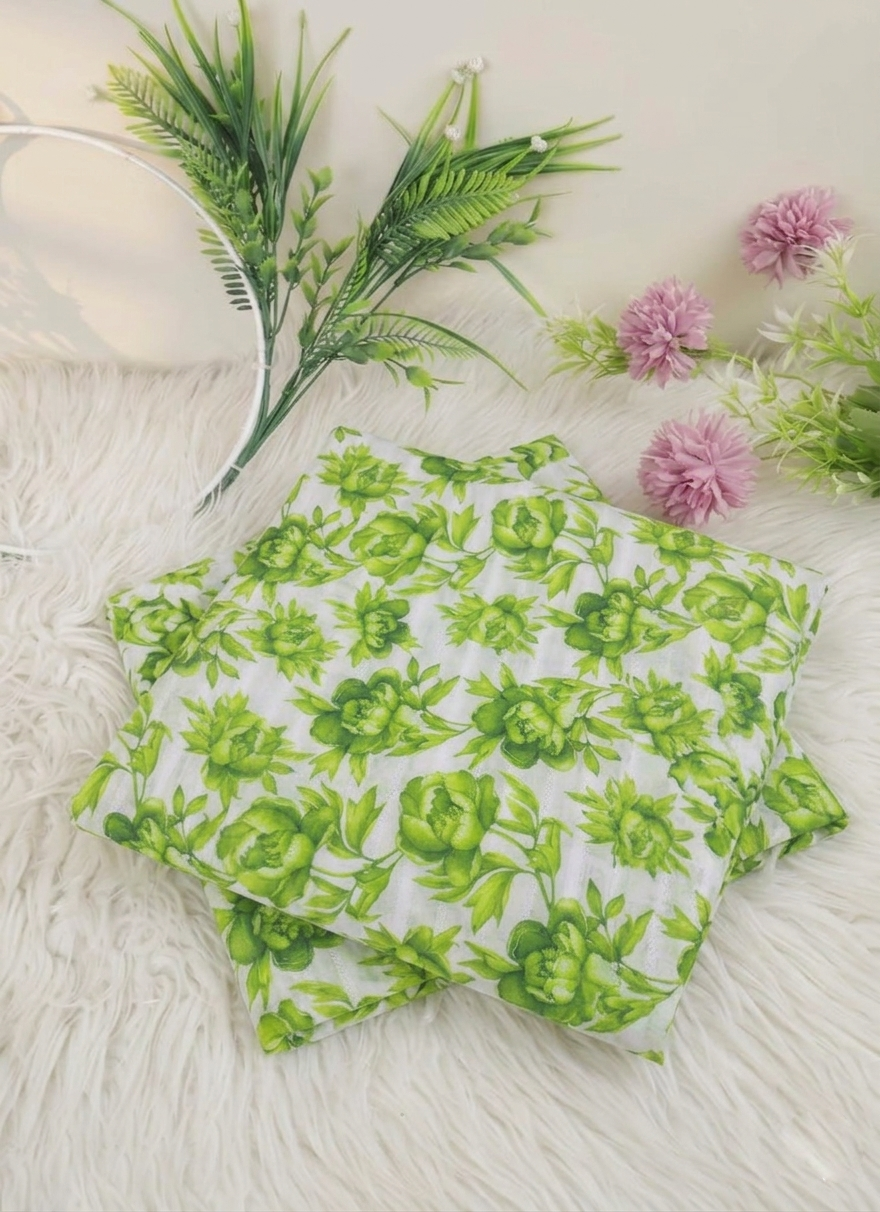 2 piece printed lawn suit L2609
