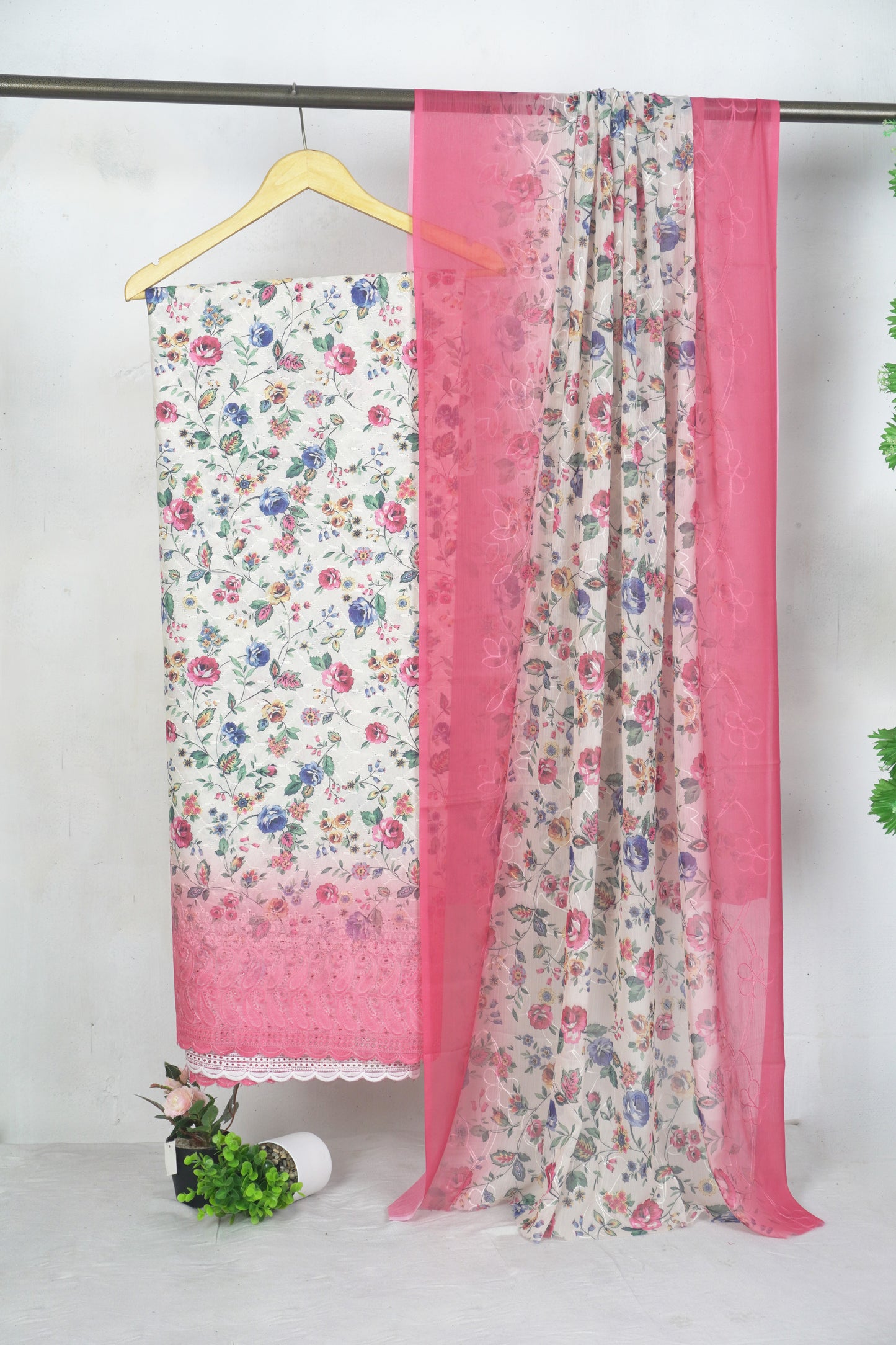 Swiss lawn Printed floral booring 3 piece sw1