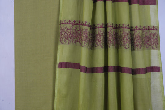 3 Piece doria lawn with banarsi shawl dew BSL1