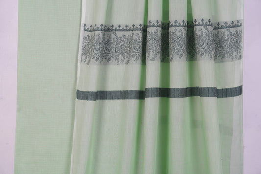 3 Piece doria lawn with banarsi shawl pista BSL4