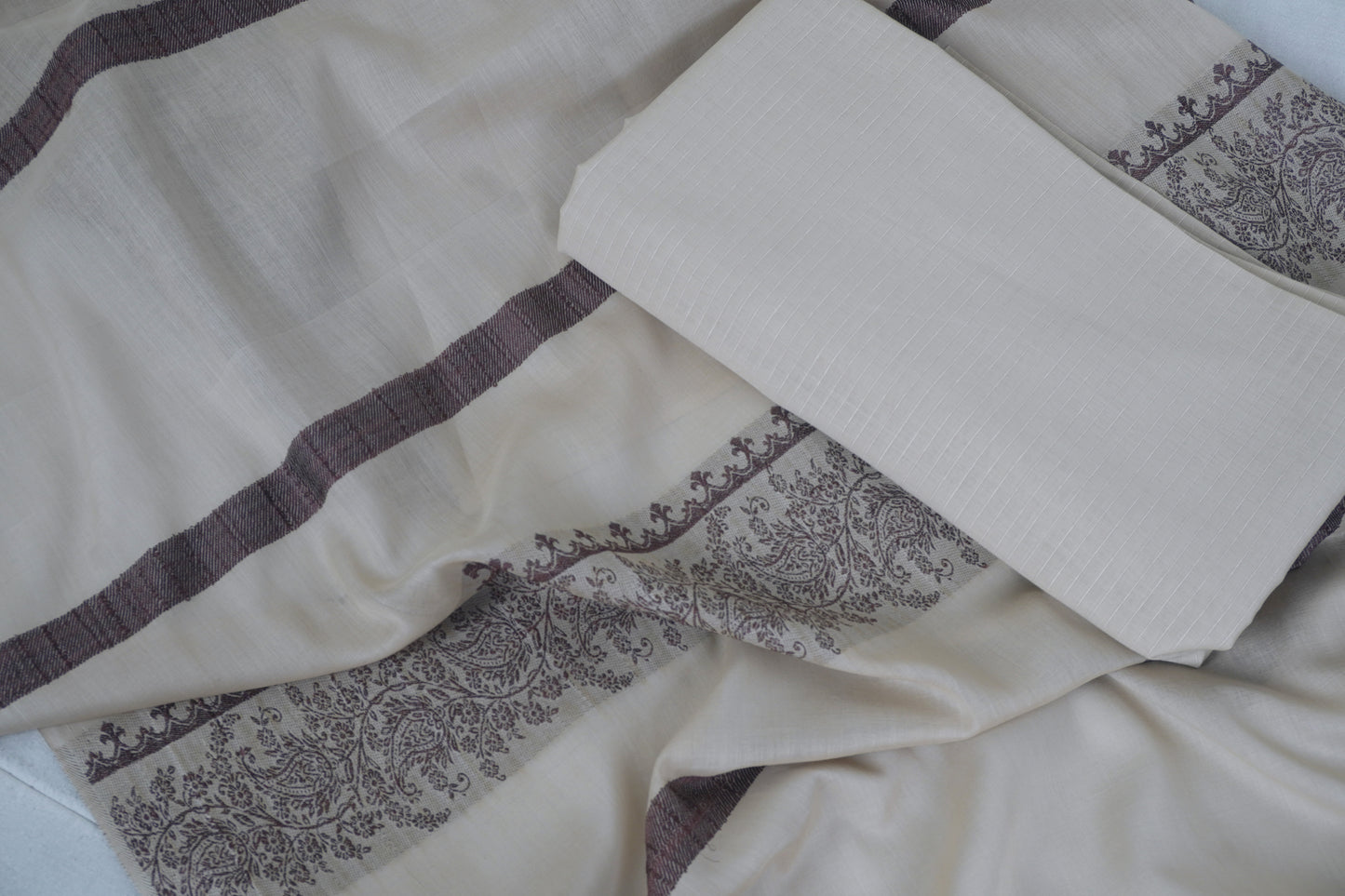 3 Piece doria lawn with banarsi shawl skin BSL5