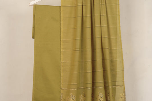 3 Piece doria lawn with banarsi shawl BSL13