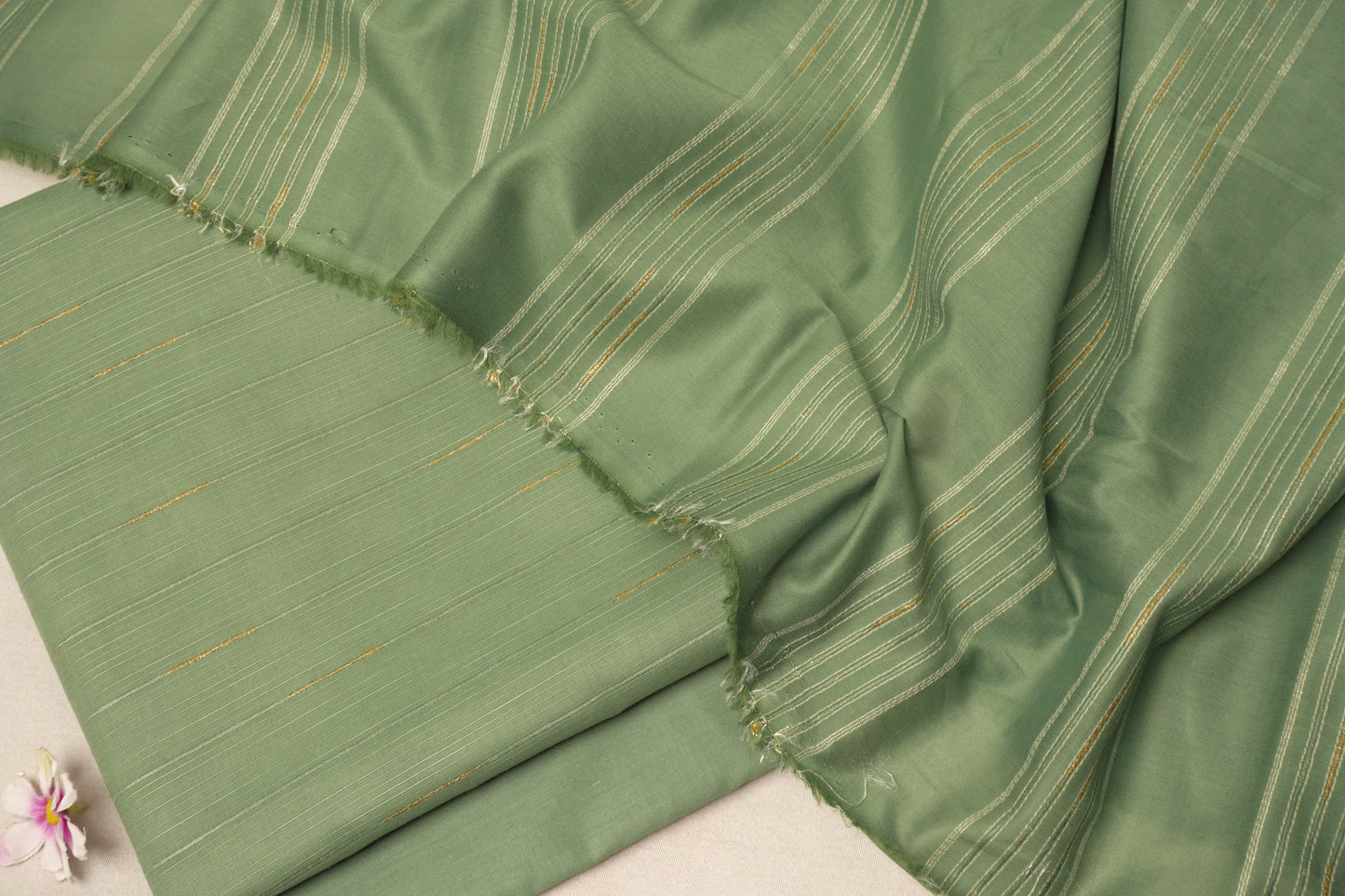 3 Piece doria lawn with banarsi shawl INZBD1