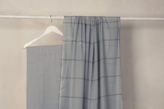 Lawn 3 piece with light weight Jacquard shawl BSL28