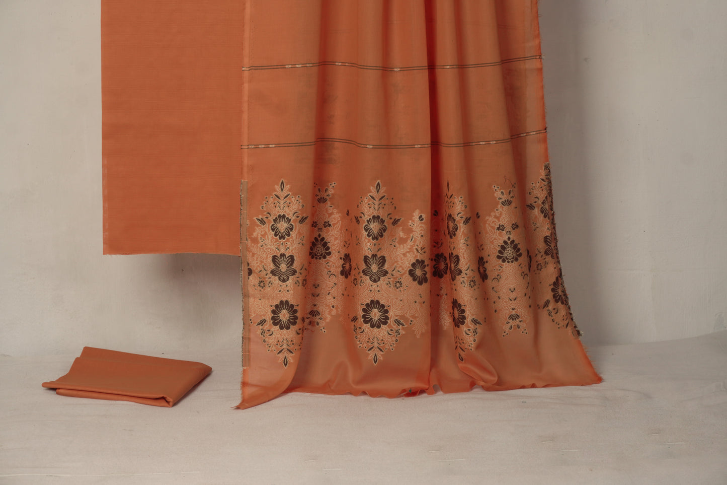 3 Piece doria lawn with banarsi shawl BSL26