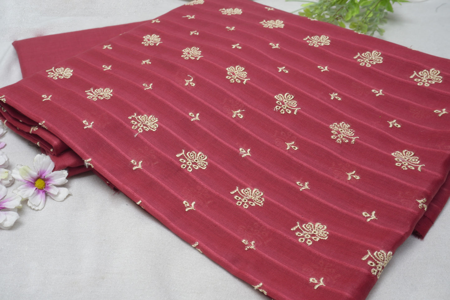 Lawn 2 piece embroidered boti needle work EB1