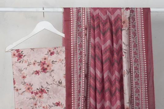 3Piece - Printed Lawn Suit LPT4