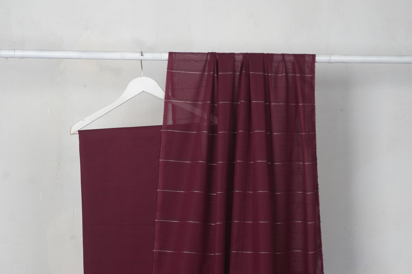 Lawn 3 piece with light weight Jacquard shawl BSLB6