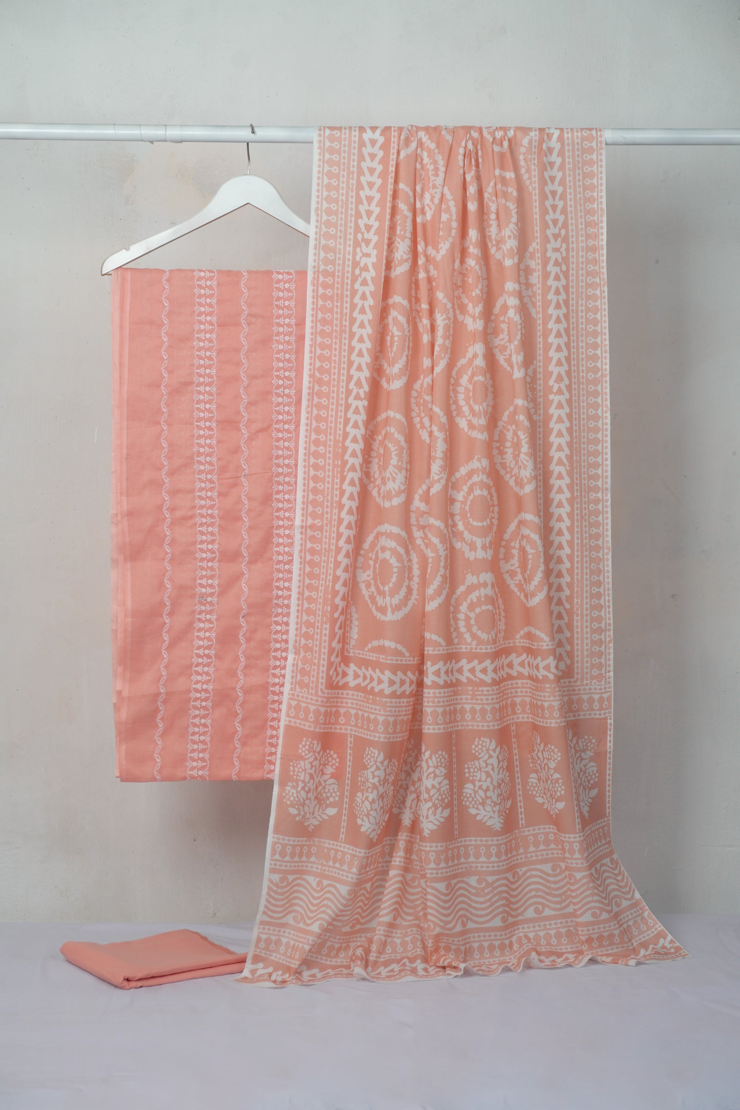 3 piece Lawn Embroided shirt with digital printed dubatta EDD14