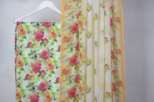 Lawn Printed 3 Piece with Bamber Dubatta BS1