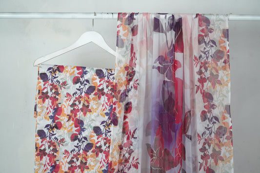 Lawn Printed 3 Piece with Bamber Dubatta BS6