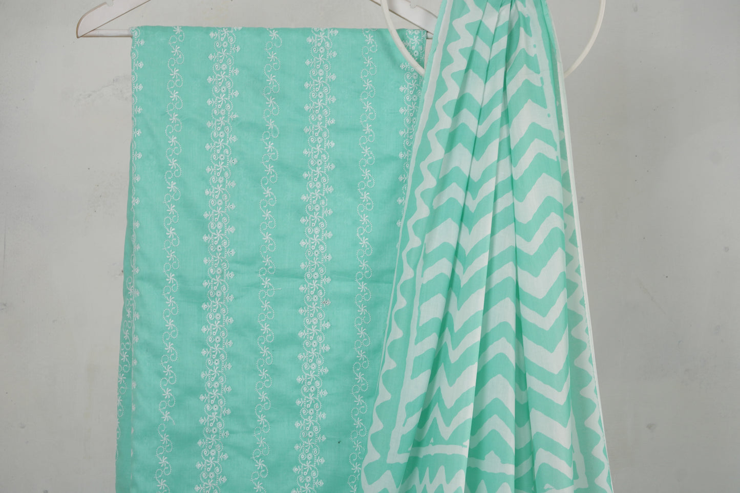 3 piece Lawn Embroided shirt with digital printed dubatta EDD20