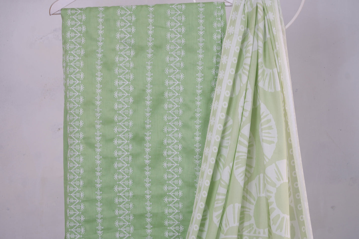 3 piece Lawn Embroided shirt with digital printed dubatta EDDS3