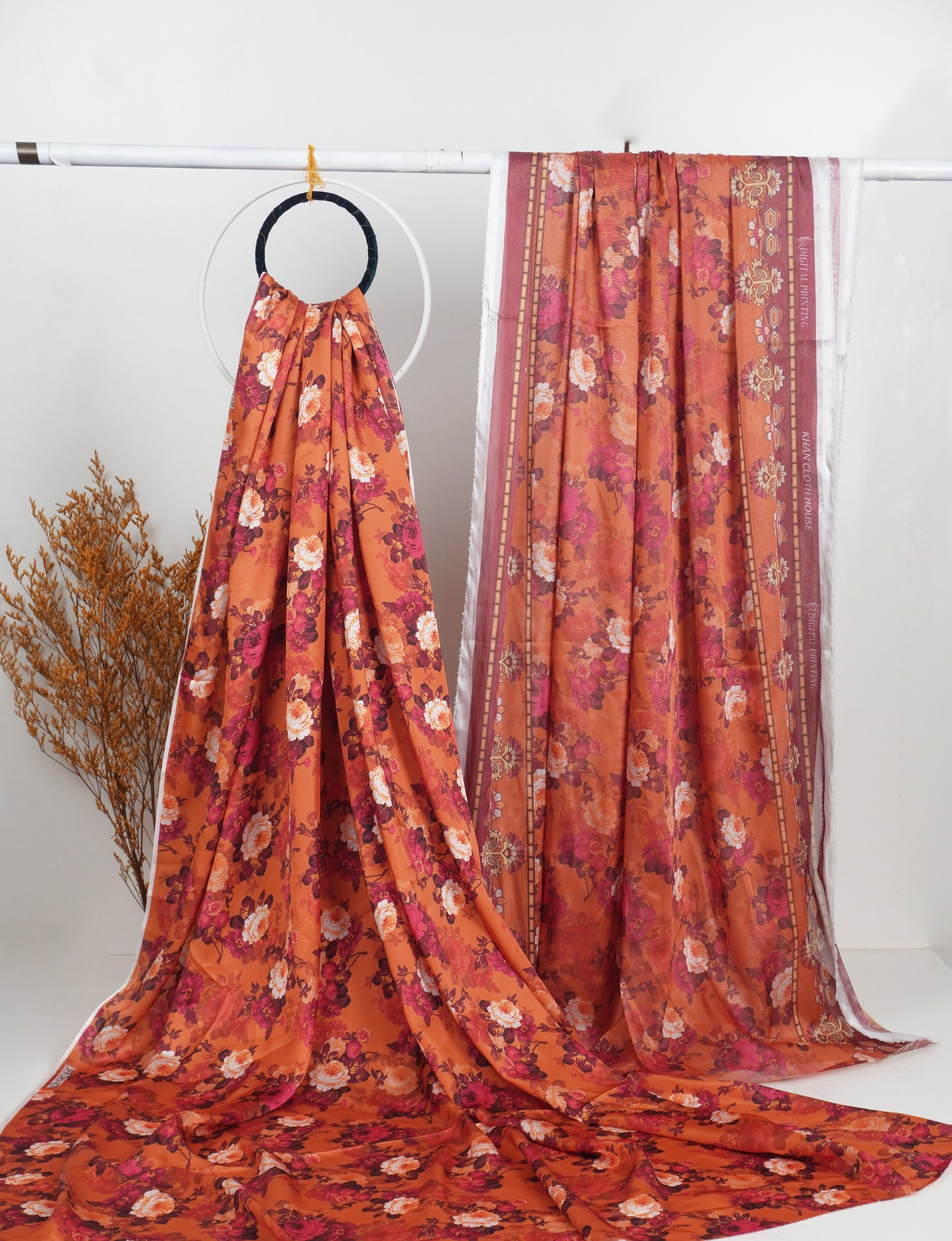 Shamoze Silk printed lulusar 3 piece slk2