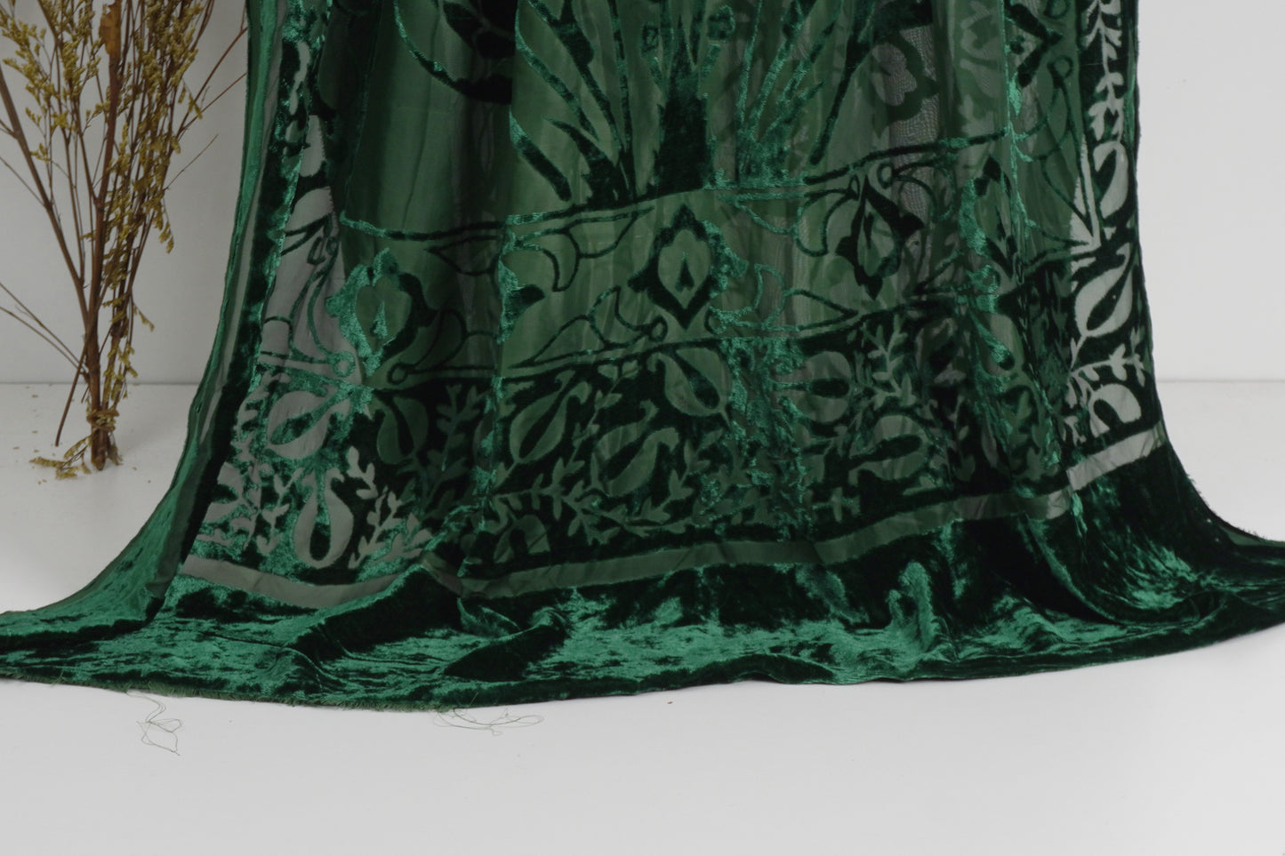 Winter Palachi shawl green Ps2