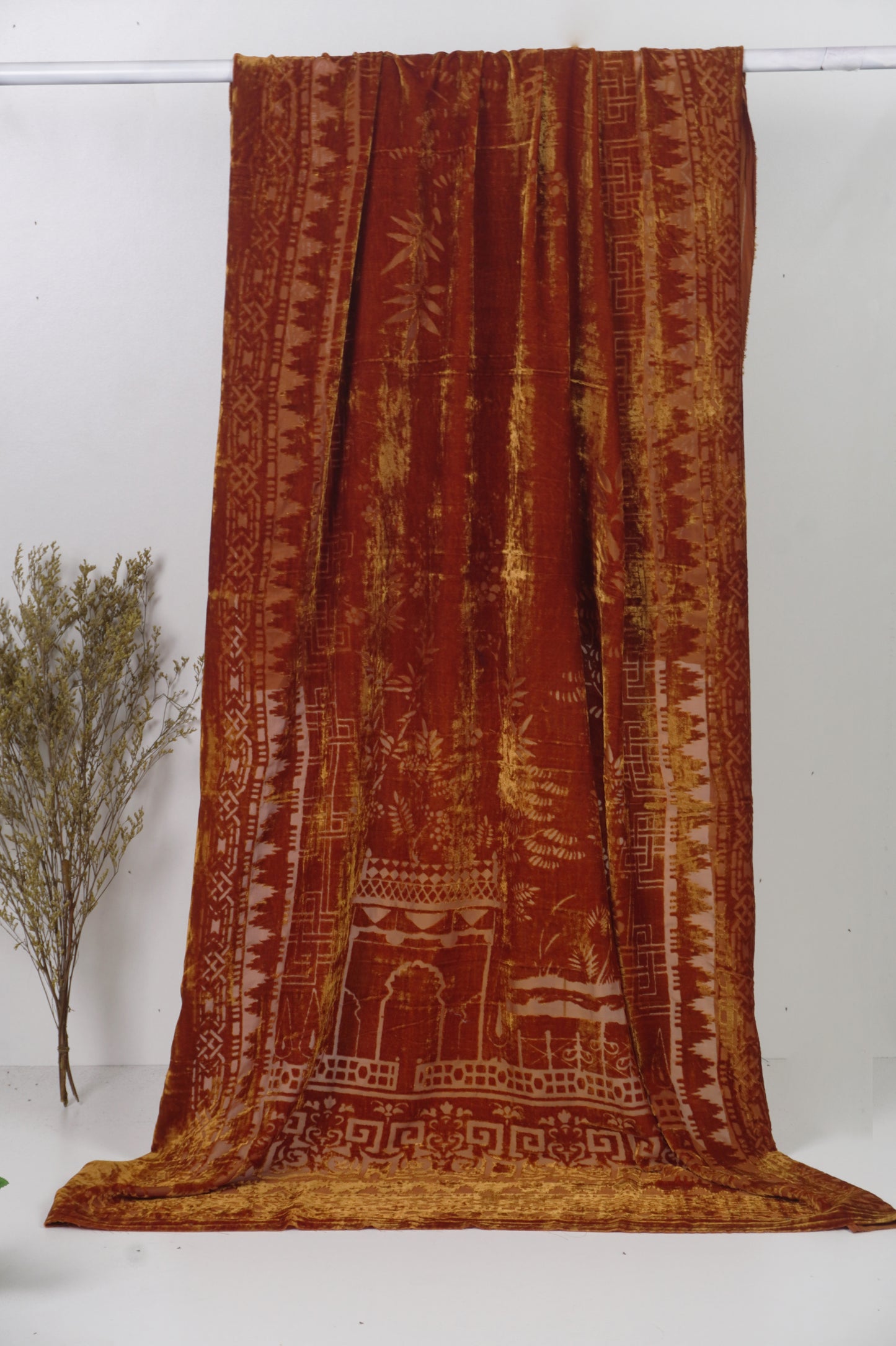 Winter Palachi shawl (Rust ) Ps3