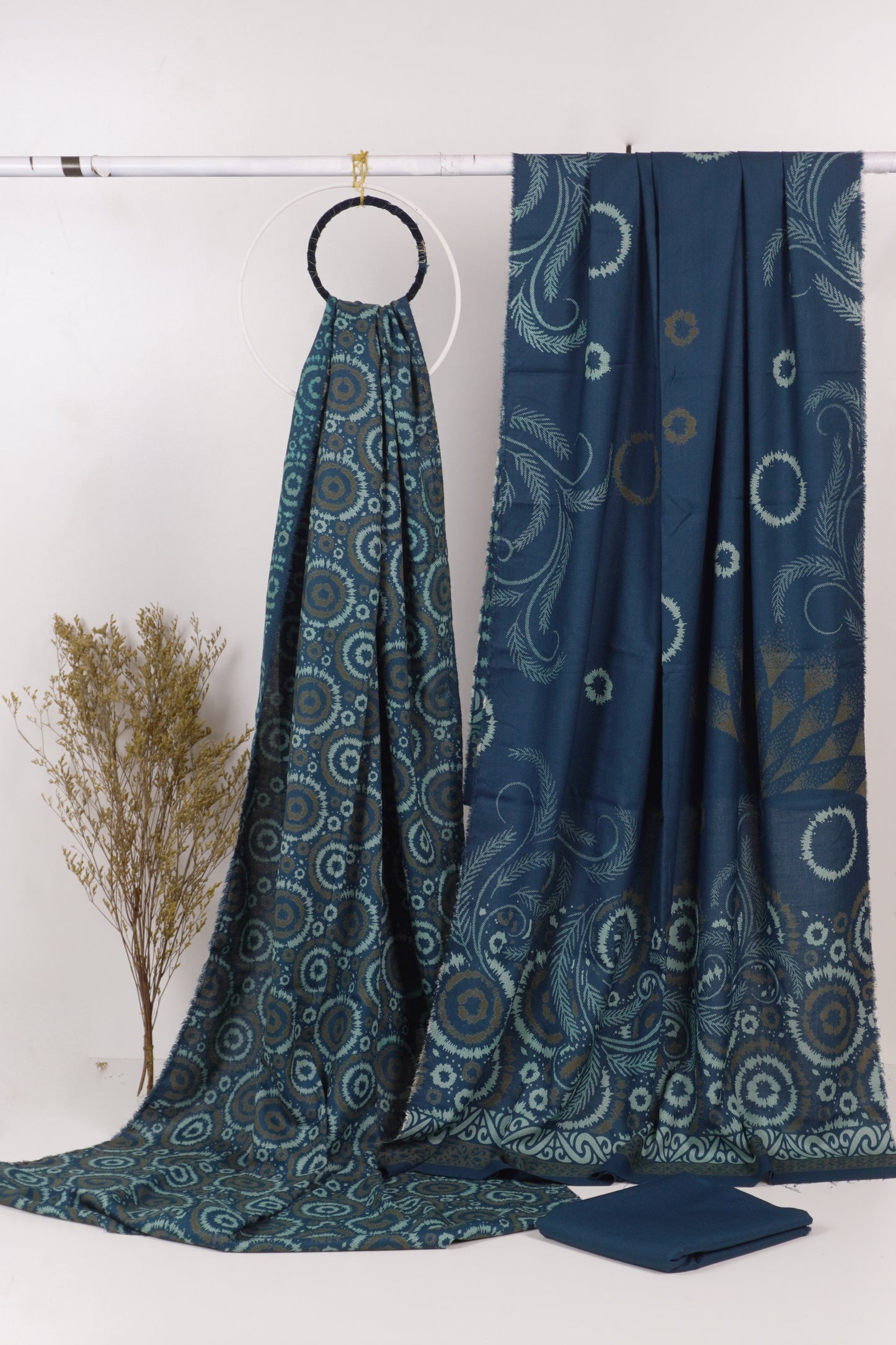 3Piece - Dhanak Lakhani Print Suit Classic ( zinc ) CD