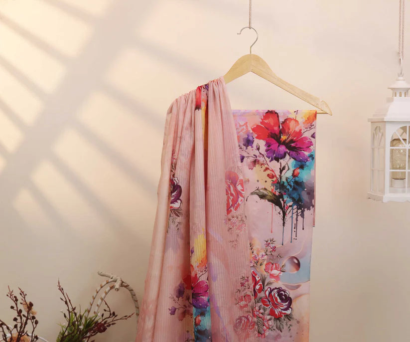 Lawn Printed Suit H25SLST37