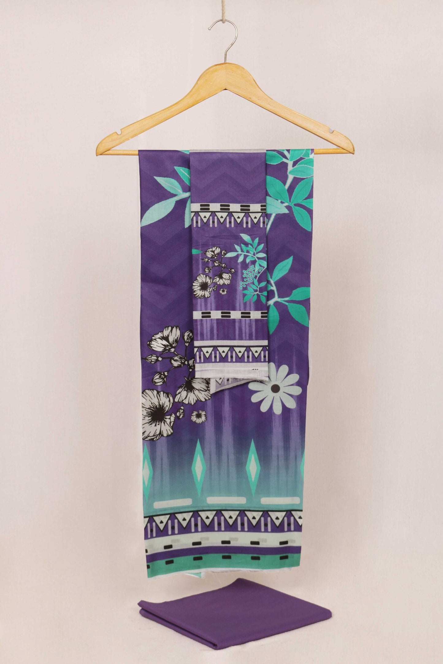 3Piece - Printed Lawn Suit Moon Soon MS009