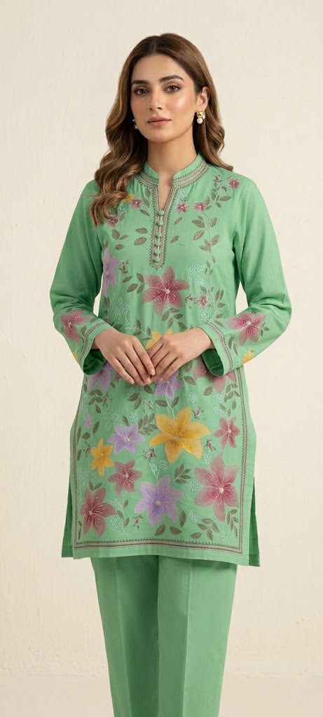 Breeze Embroided lawn 2 piece pista