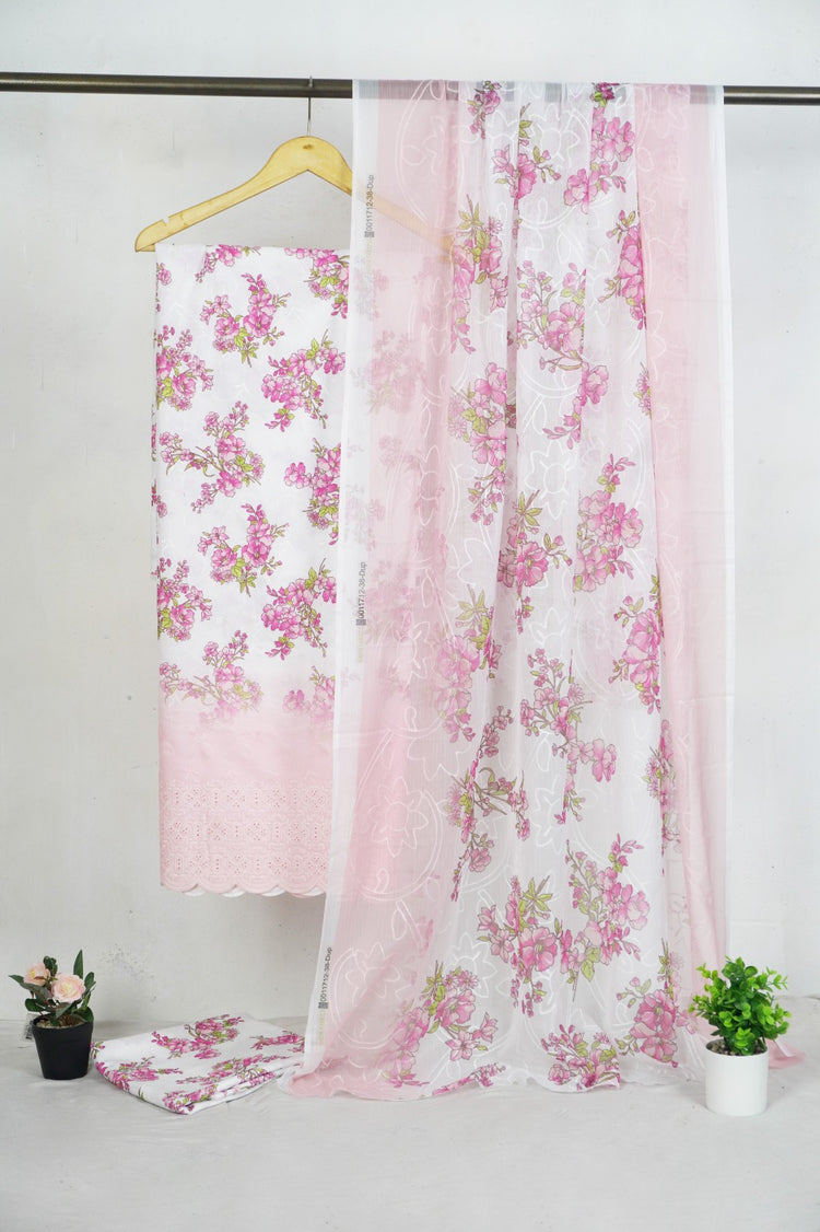 Printed floral boring 3 piece