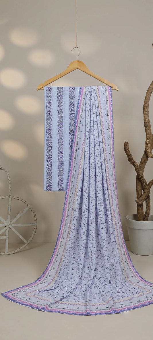 3Piece - Printed   Lawn Suit eitmad lilic