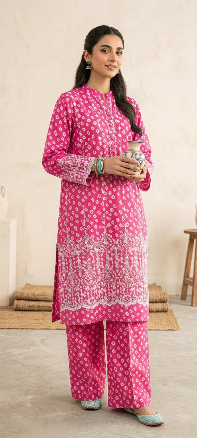 unstitch printed lawn Damman  booring 2 piece d8