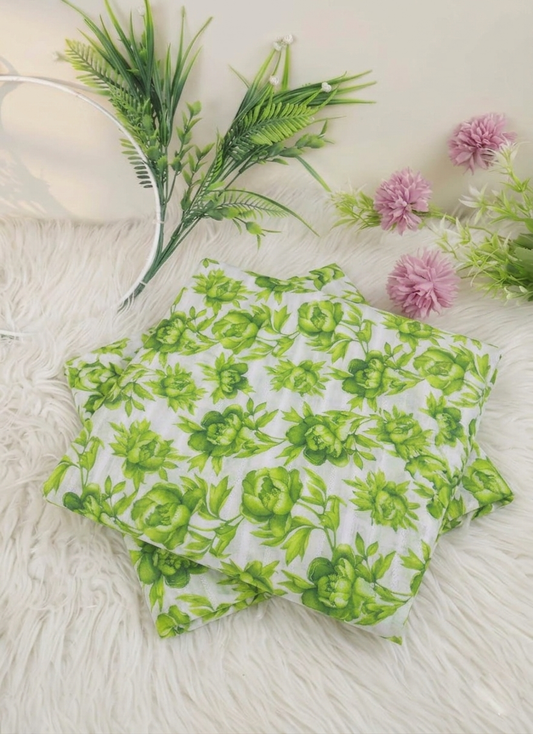 2 piece  printed   lawn suit L2609