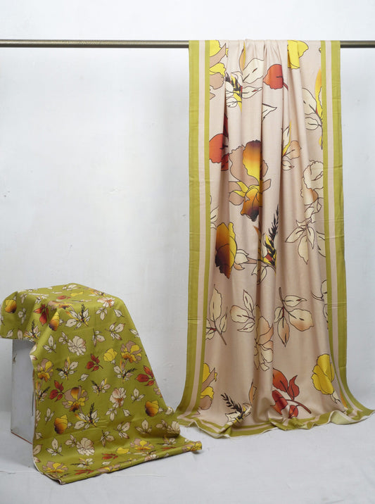 Wrinkle free shamry linen 3 piece D 8