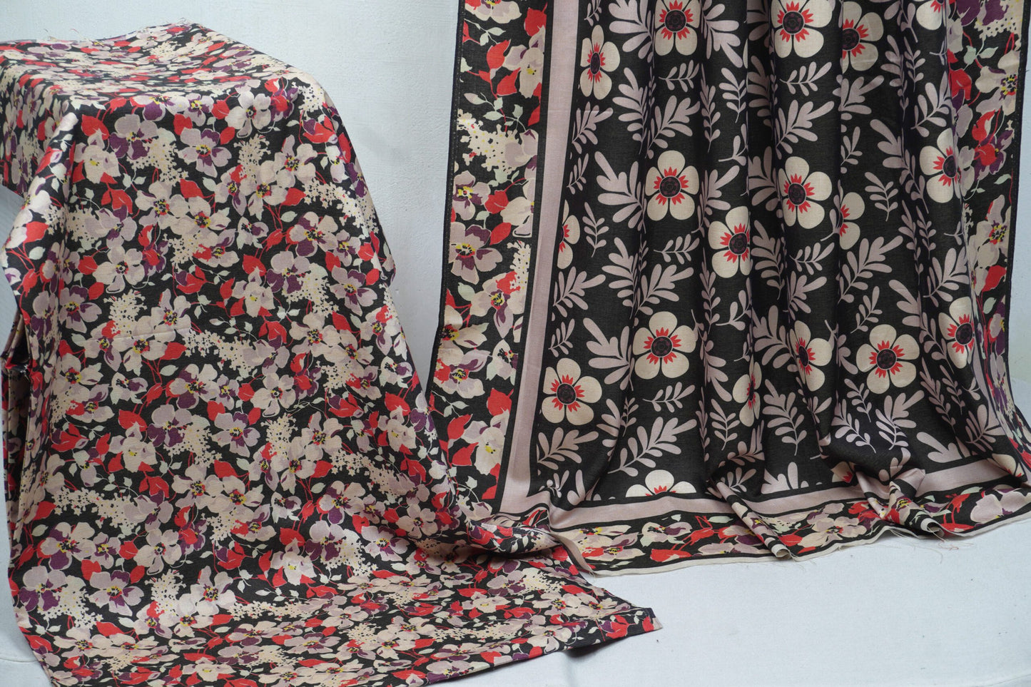 Wrinkle free shamry linen 3 piece D 6