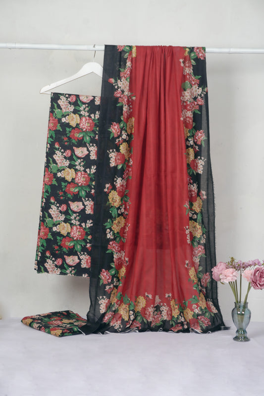 3Piece - Printed   Lawn Suit LPT5