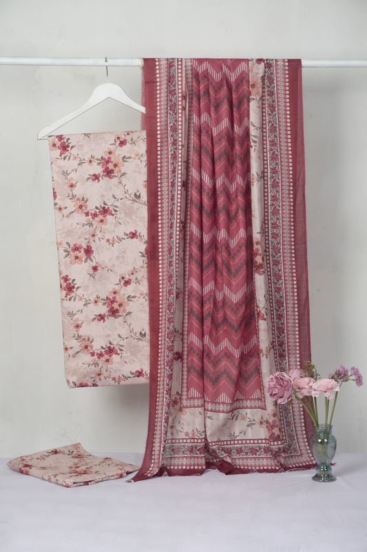 3Piece - Printed   Lawn Suit LPT4