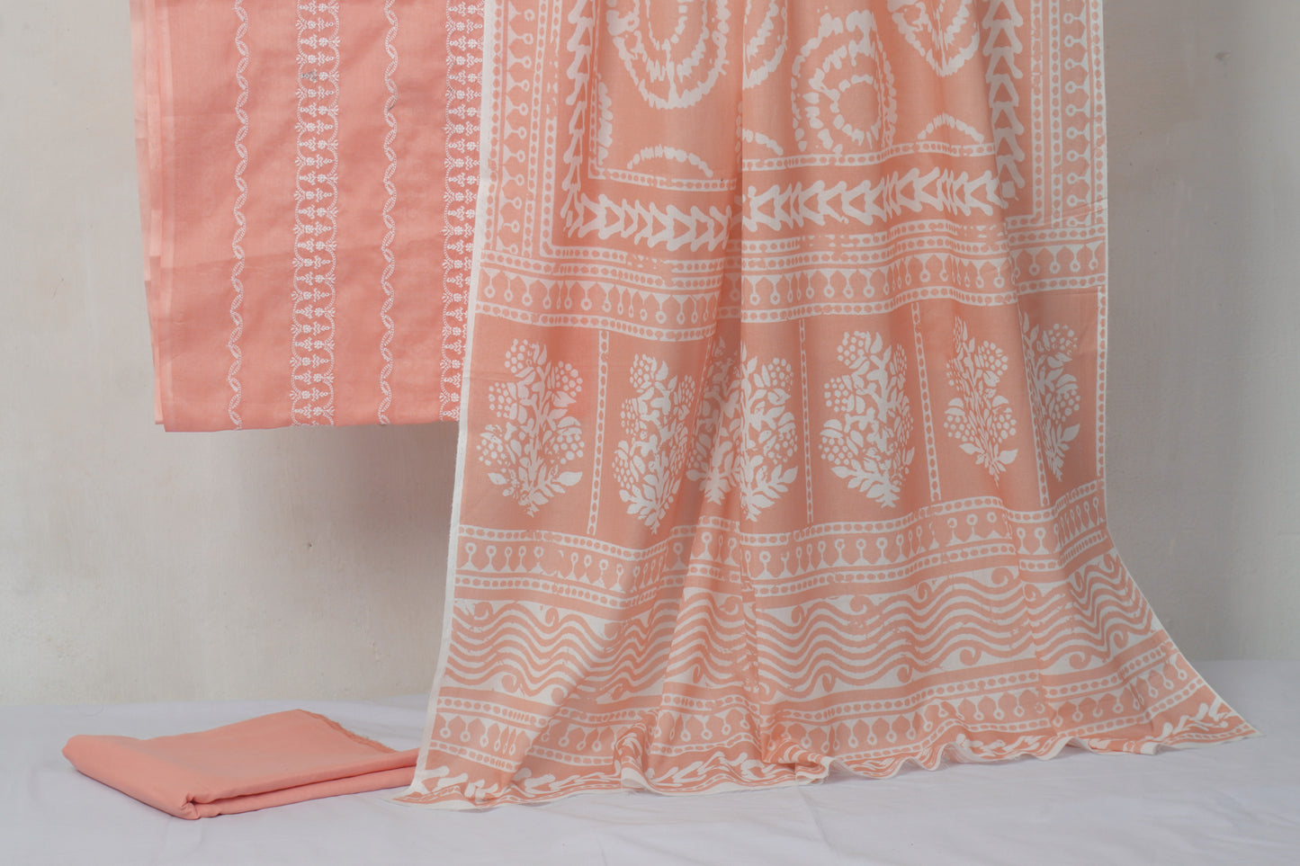 3 piece Lawn Embroided shirt with  digital printed dubatta EDD14