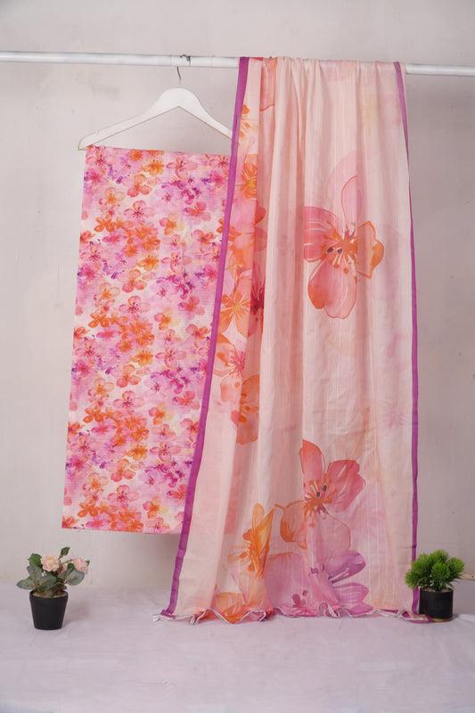 3Piece - Printed   Lawn Suit LPT13