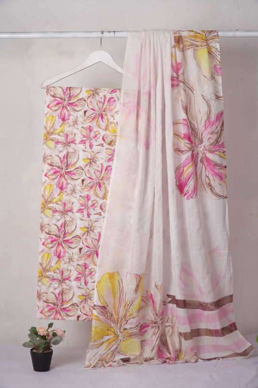 3Piece - Printed   Lawn Suit LPT15