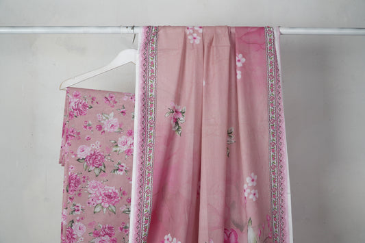 3Piece - Printed   Lawn Suit LPT24