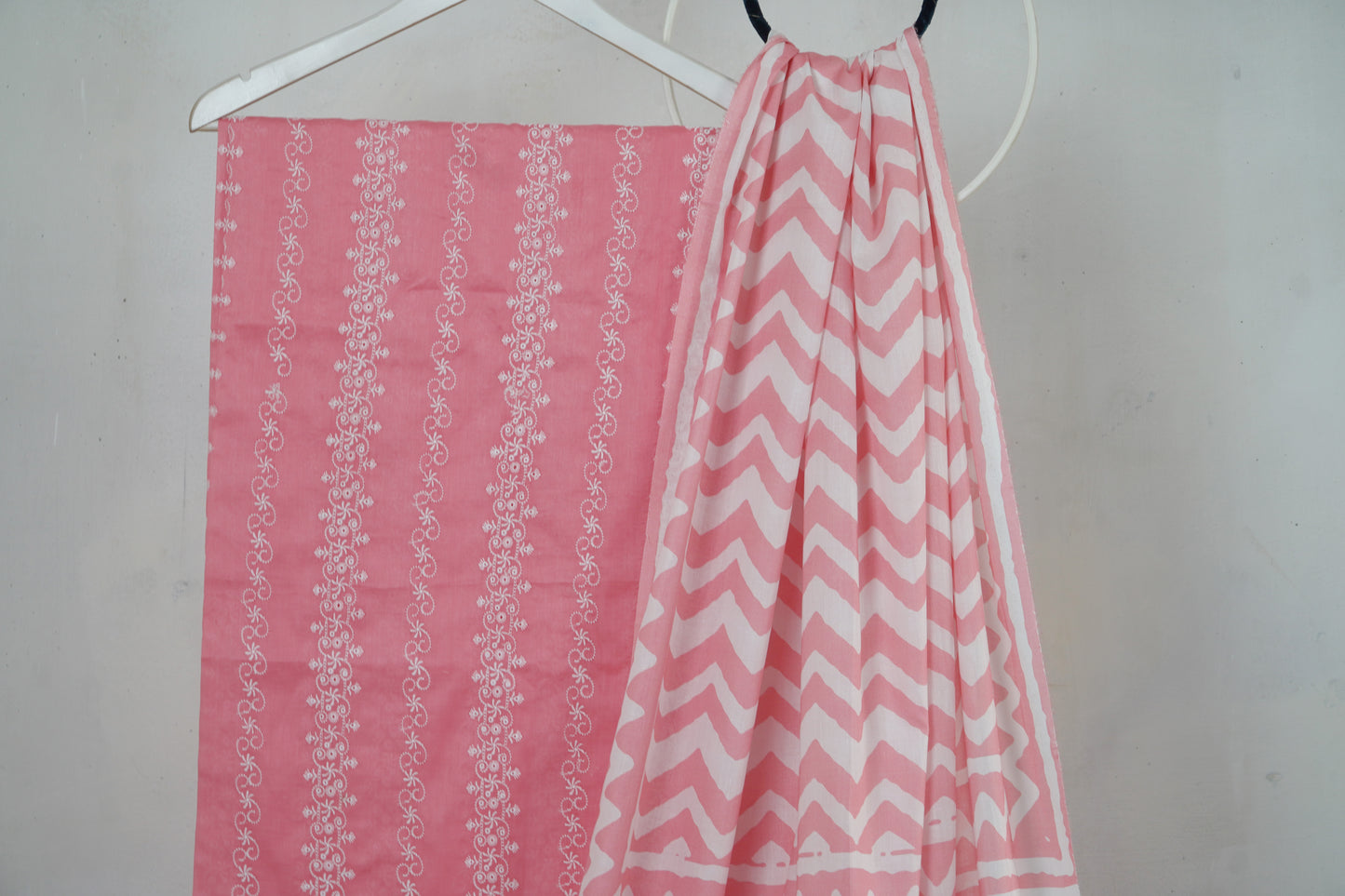 3 piece Lawn Embroided shirt with  digital printed dubatta EDD17