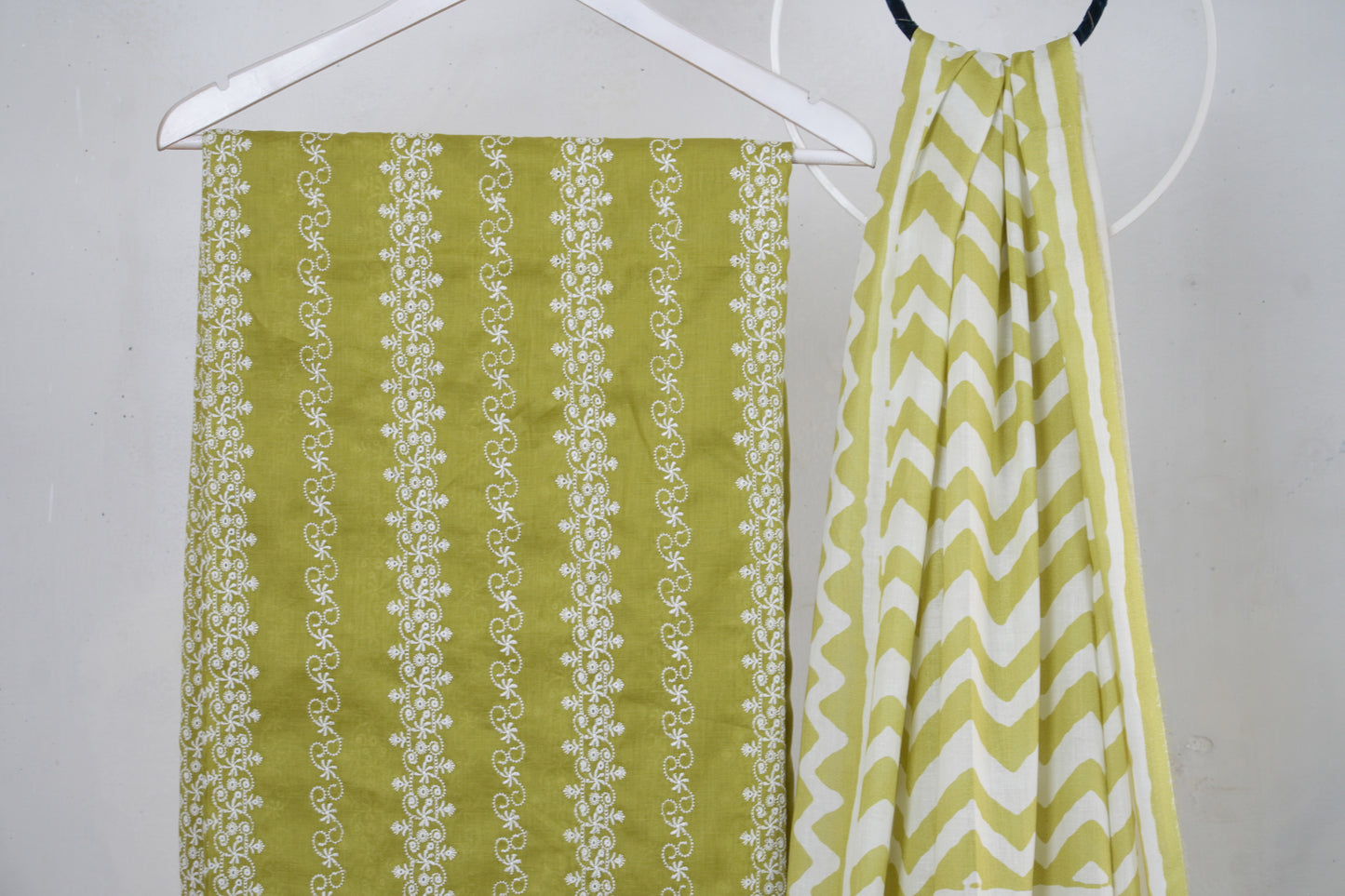 3 piece Lawn Embroided shirt with  digital printed dubatta EDD18