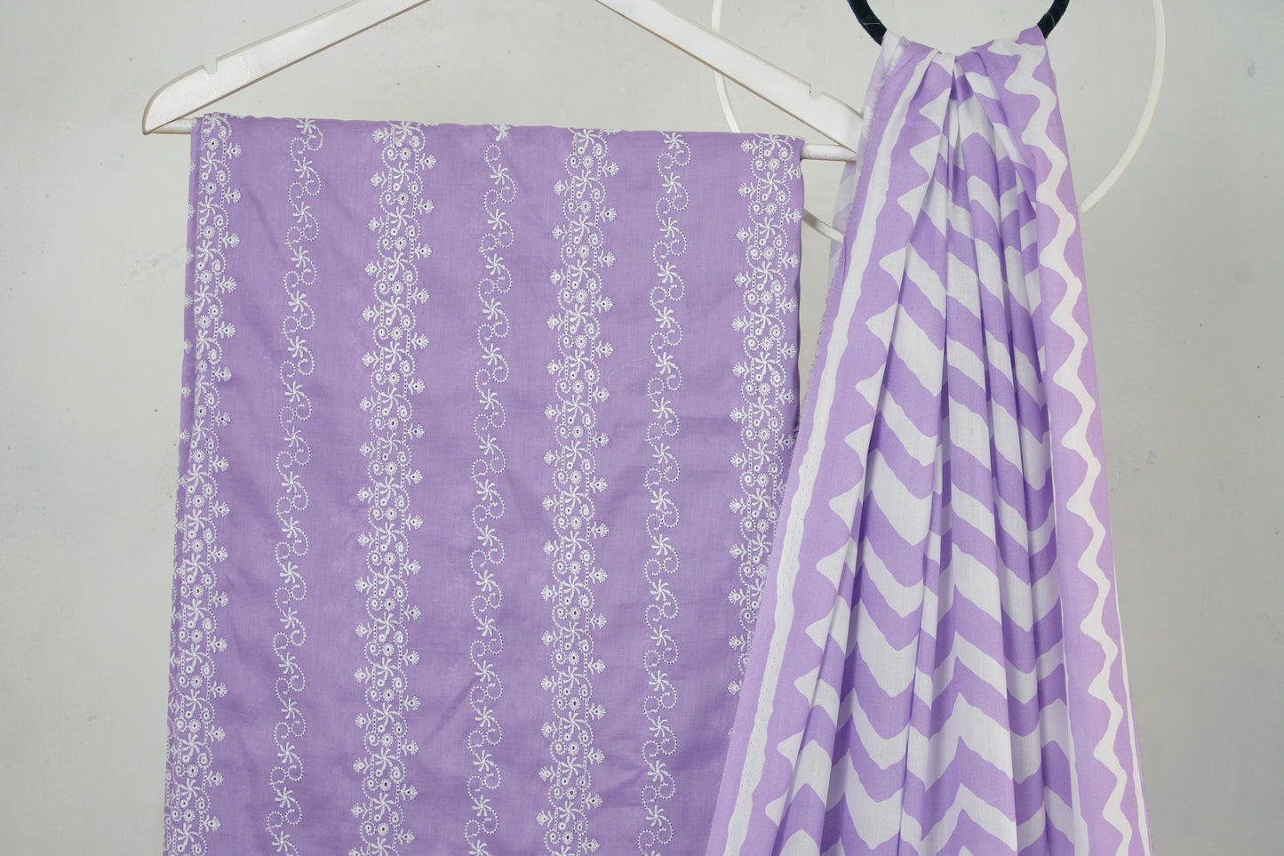 3 piece Lawn Embroided shirt with  digital printed dubatta EDD19