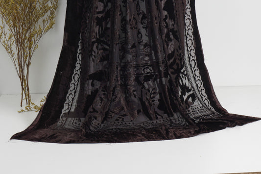 Winter Palachi shawl  brown Ps2