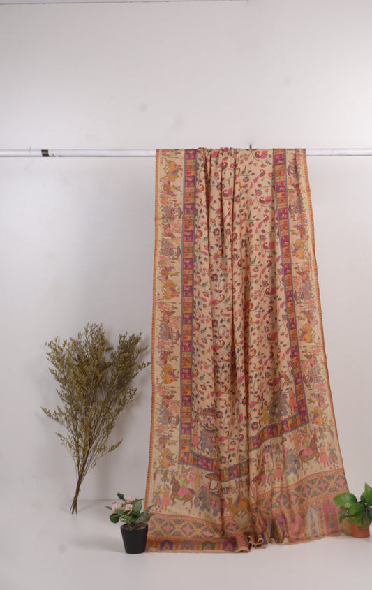 Acralic  Pashmina shawl