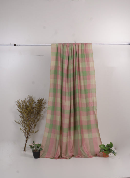Simple check  acralic pashmina shawls