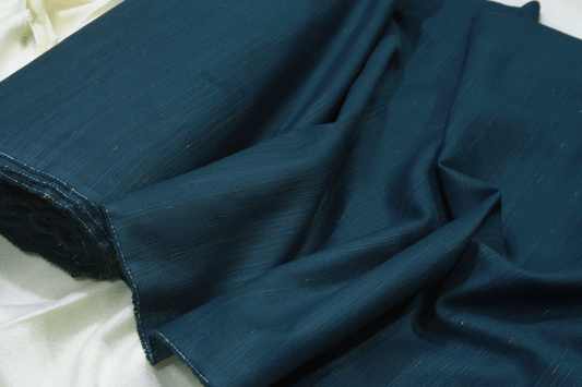 2-piece plane Zari line khaddar