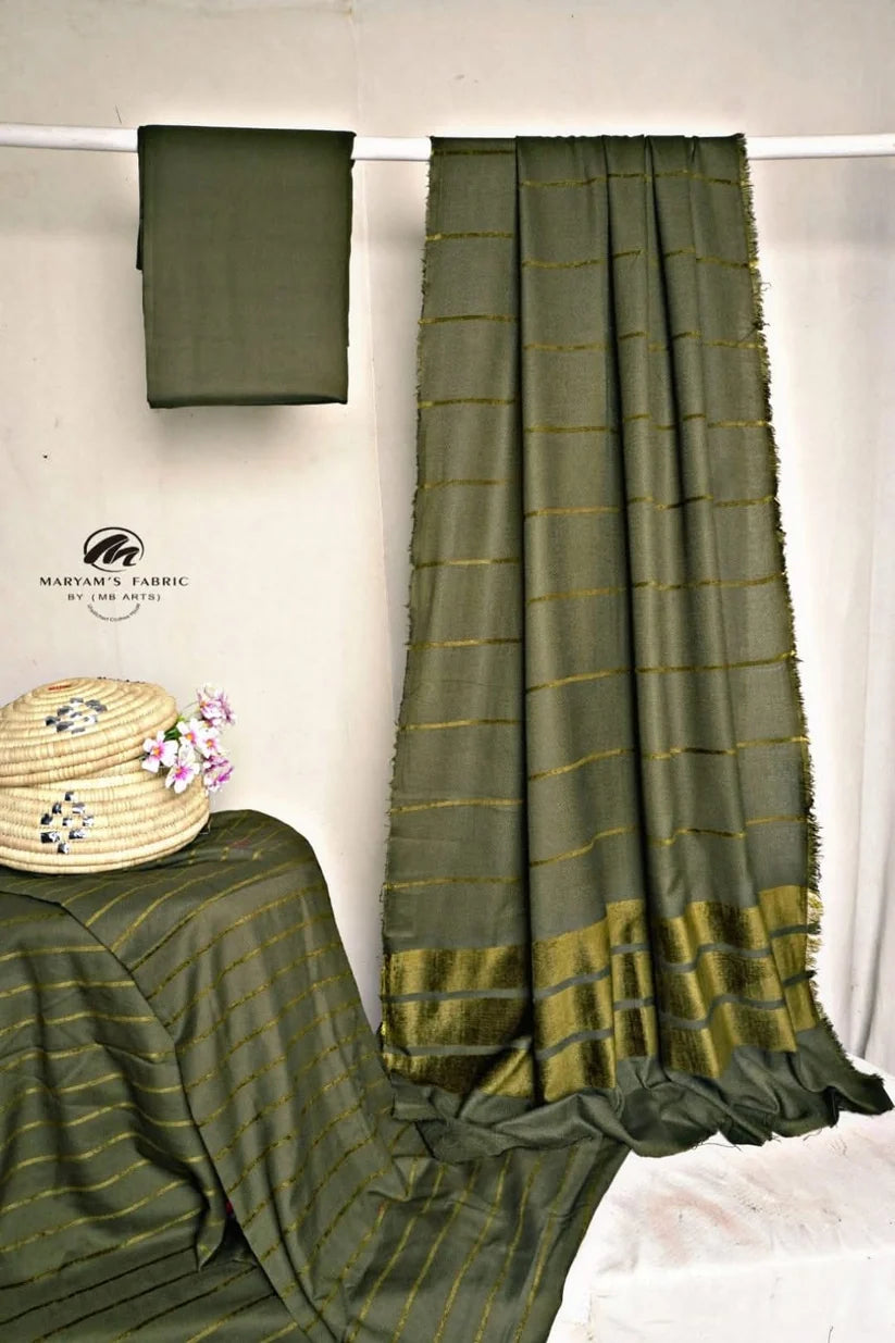 ALPINE VELVET MARINA 3PC LUXURY WINTER MHNDI COLOR