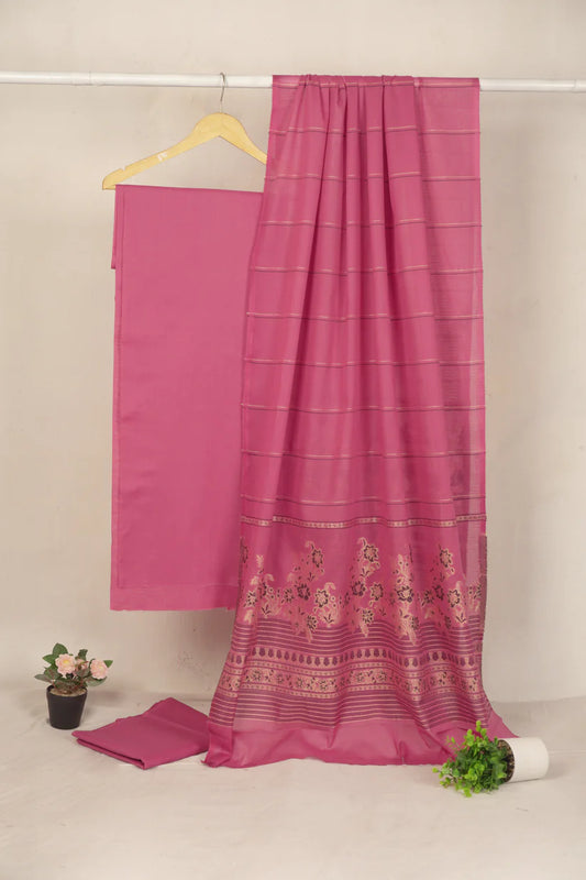 Lawn 3 piece with light weight Jacquard shawl      BSLB8