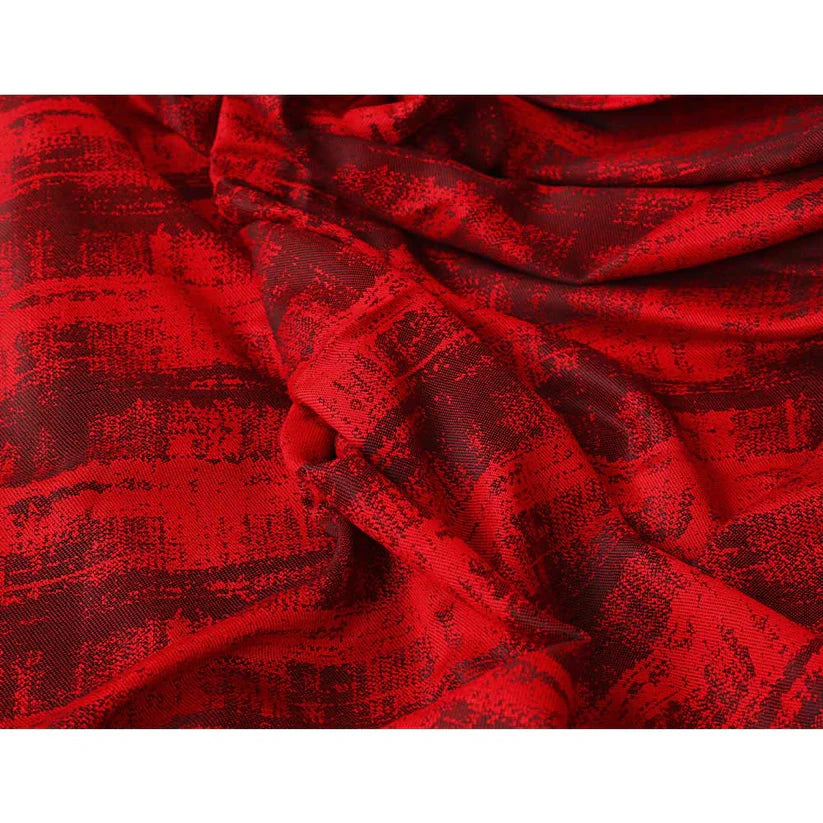 Woolen Weaving 2Piece Red